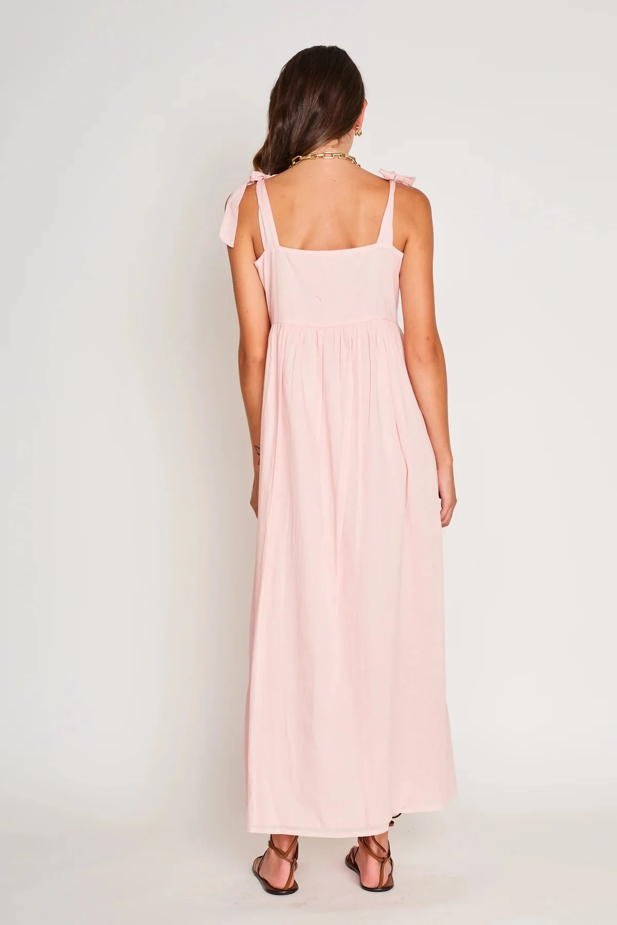 Allegra Dress Soft Blush - Image 3