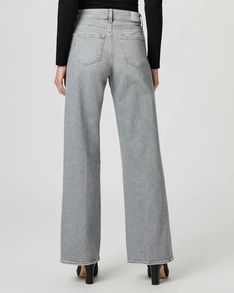 Anessa 31" Wide Leg Jean Smokescreen Grey - Image 3