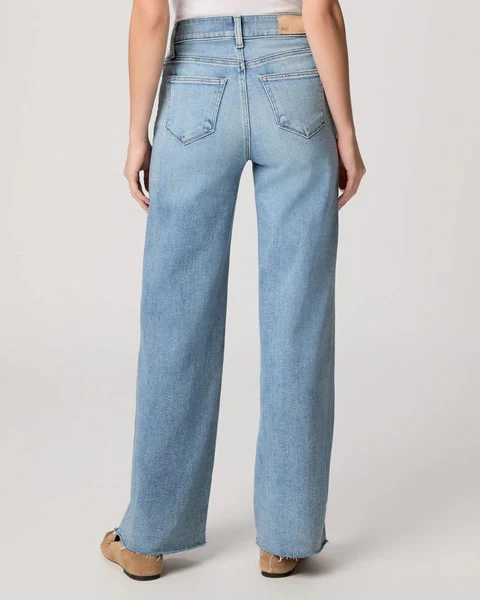 Anessa 31" Wide Leg Twisted Seam Jean Explorer - Image 3