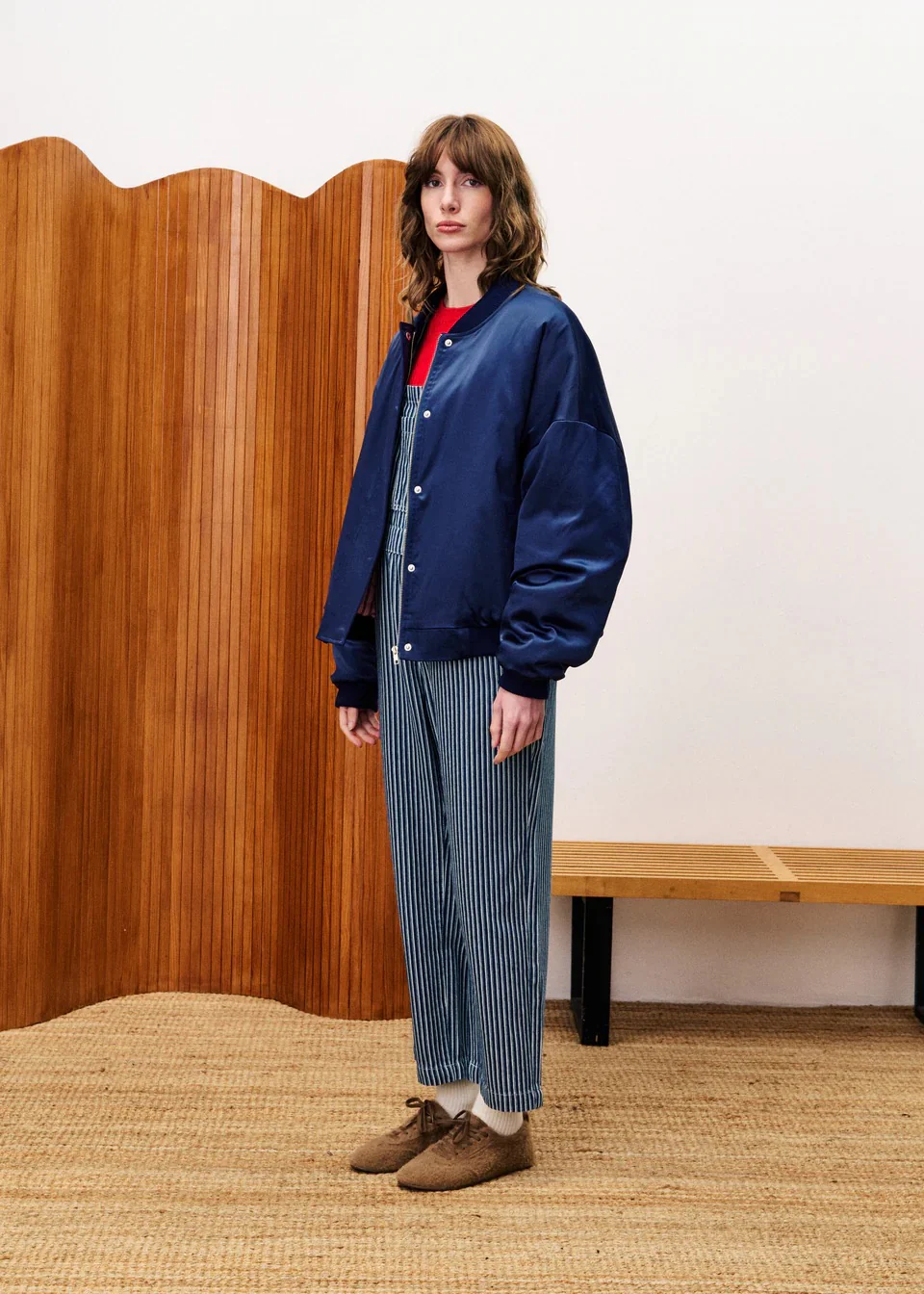 Assam Bomber Jacket Blue Marine - Image 4