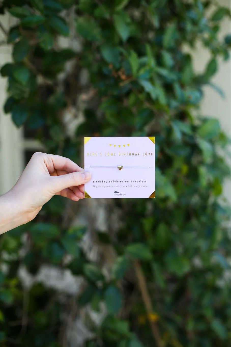 Birthday Celebration Bracelet Gold - Some Birthday Love - Image 3