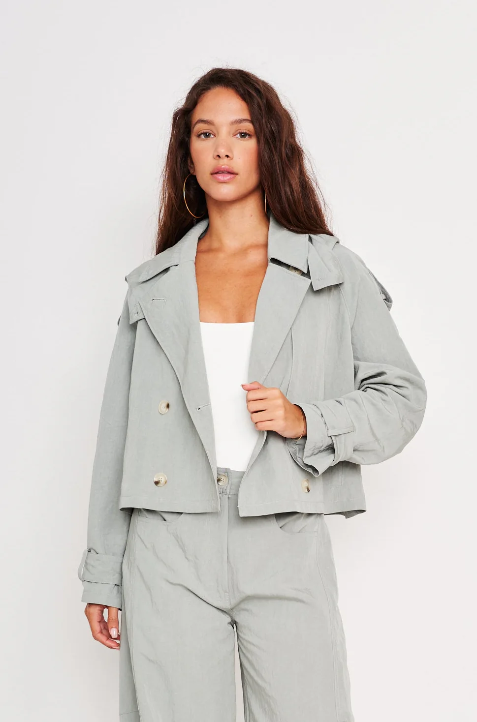 Cambari Jacket Sage Green - Image 3