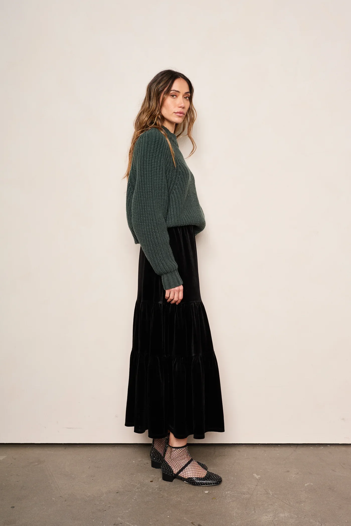 Eve Sweater Evergreen - Image 3