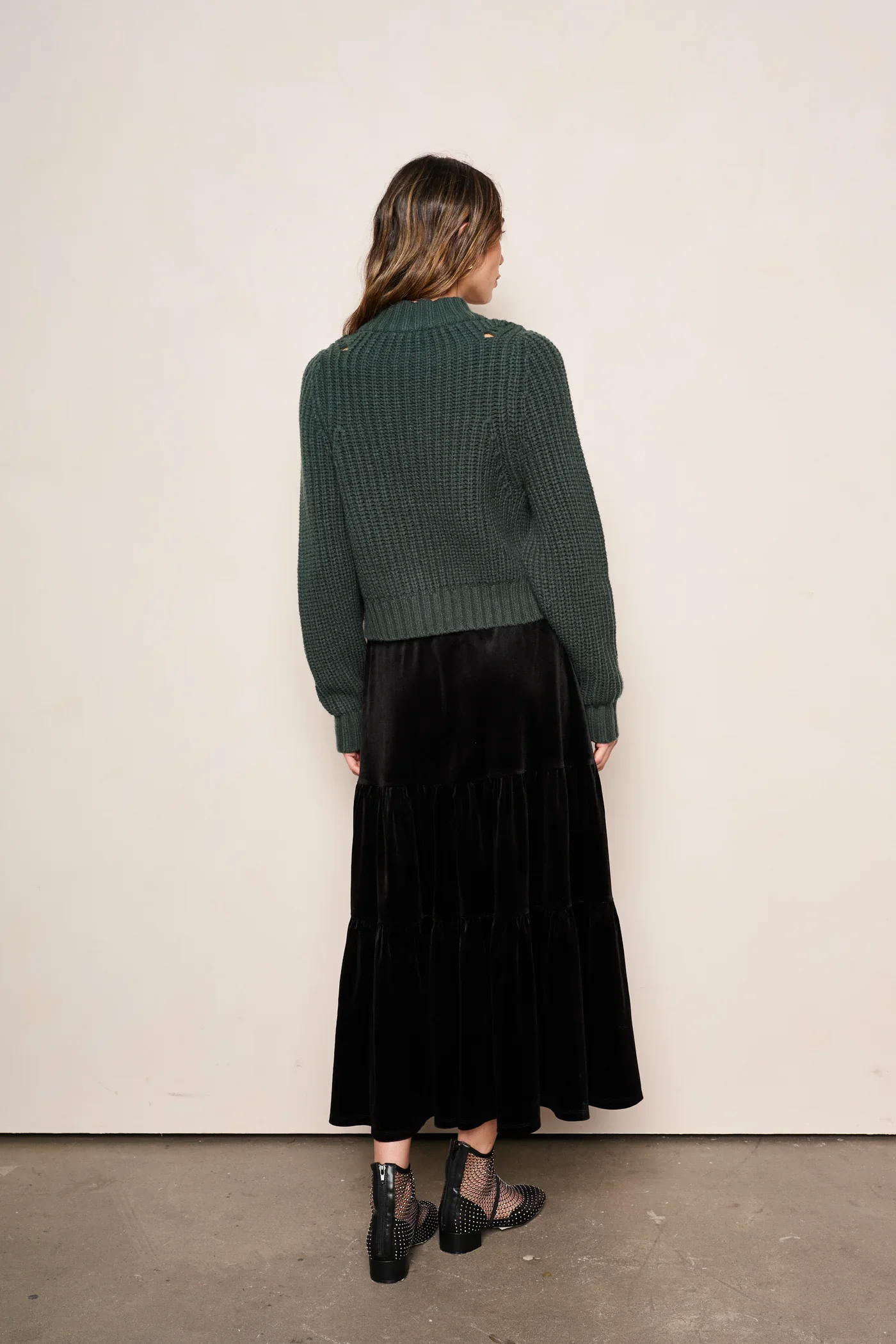 Eve Sweater Evergreen - Image 4
