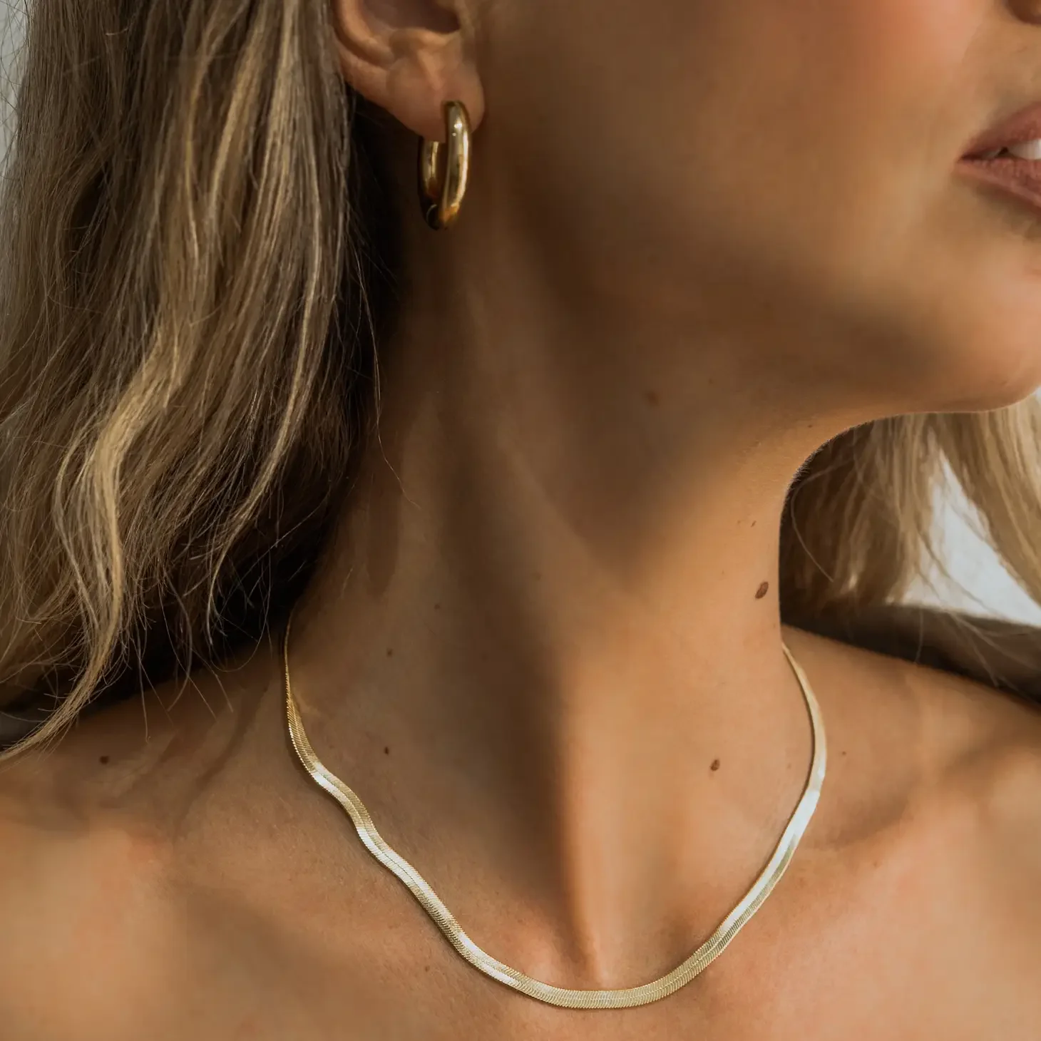 Herringbone Necklace - Image 3