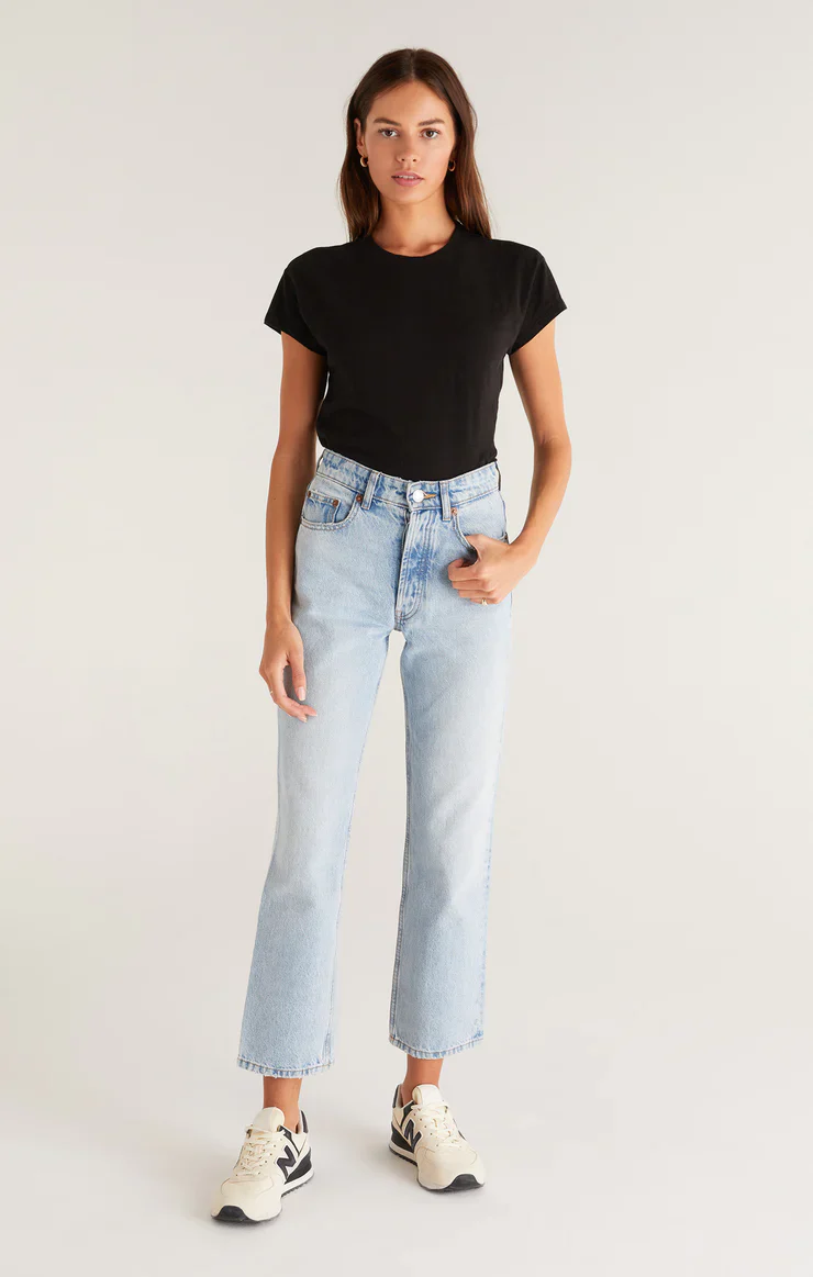 Modern Slub Tee Black - Image 5