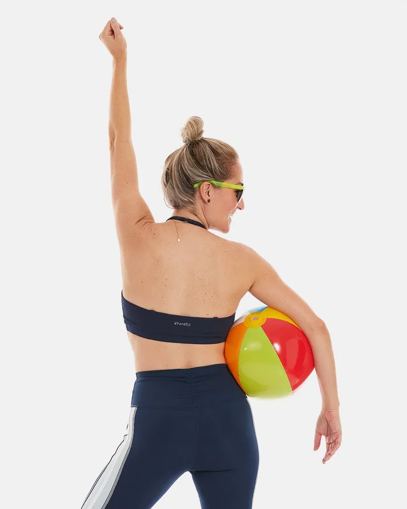 Night Swim Navy Adjustable Bra - Image 4