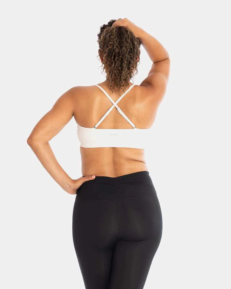 No Headlights White Adjustable Bra - Image 3