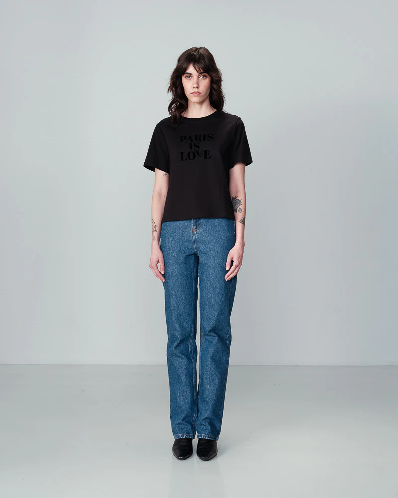 Nobuto Paris is Love Tee Noir - Image 3