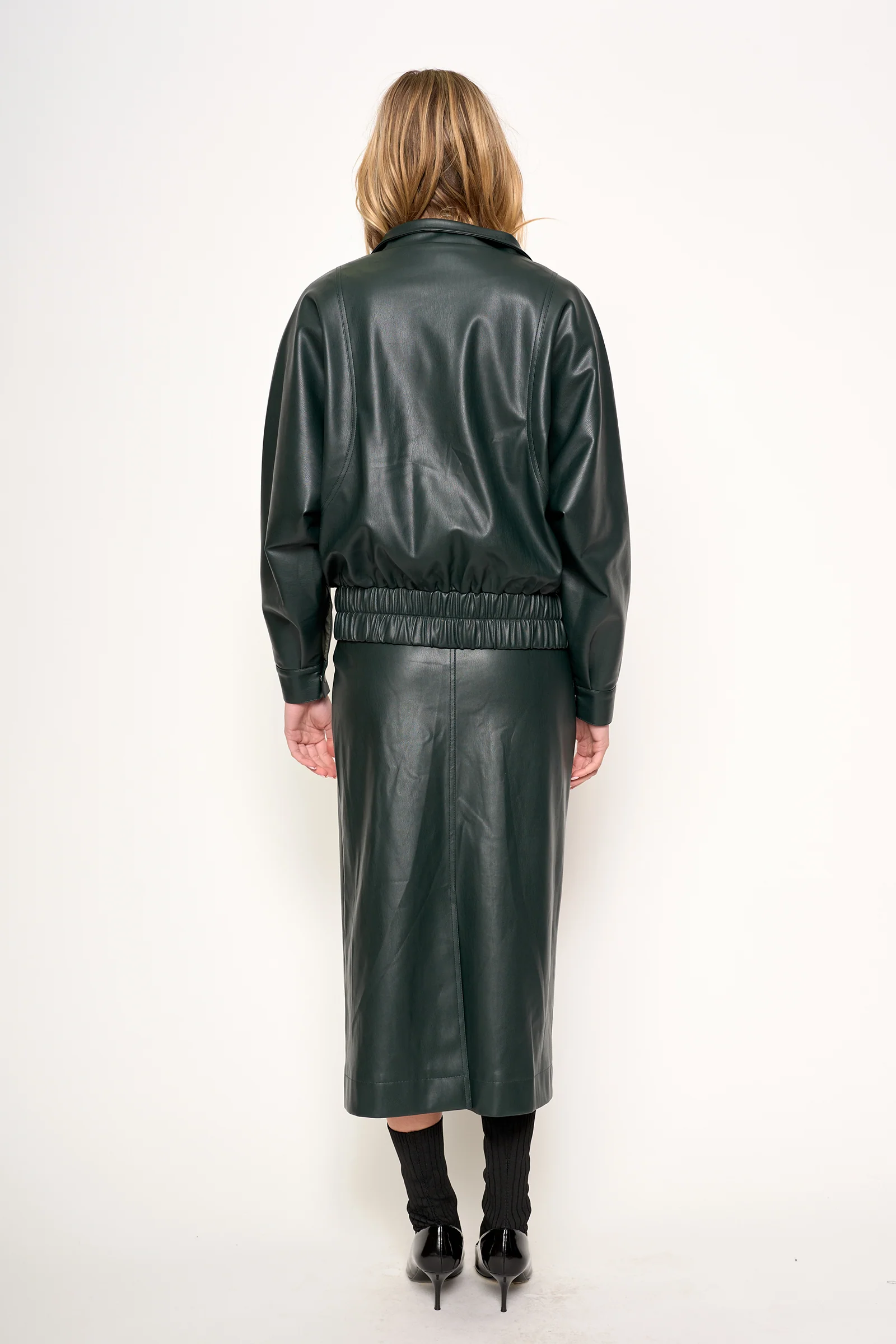 Paulina Jacket Cerulean Green - Image 3