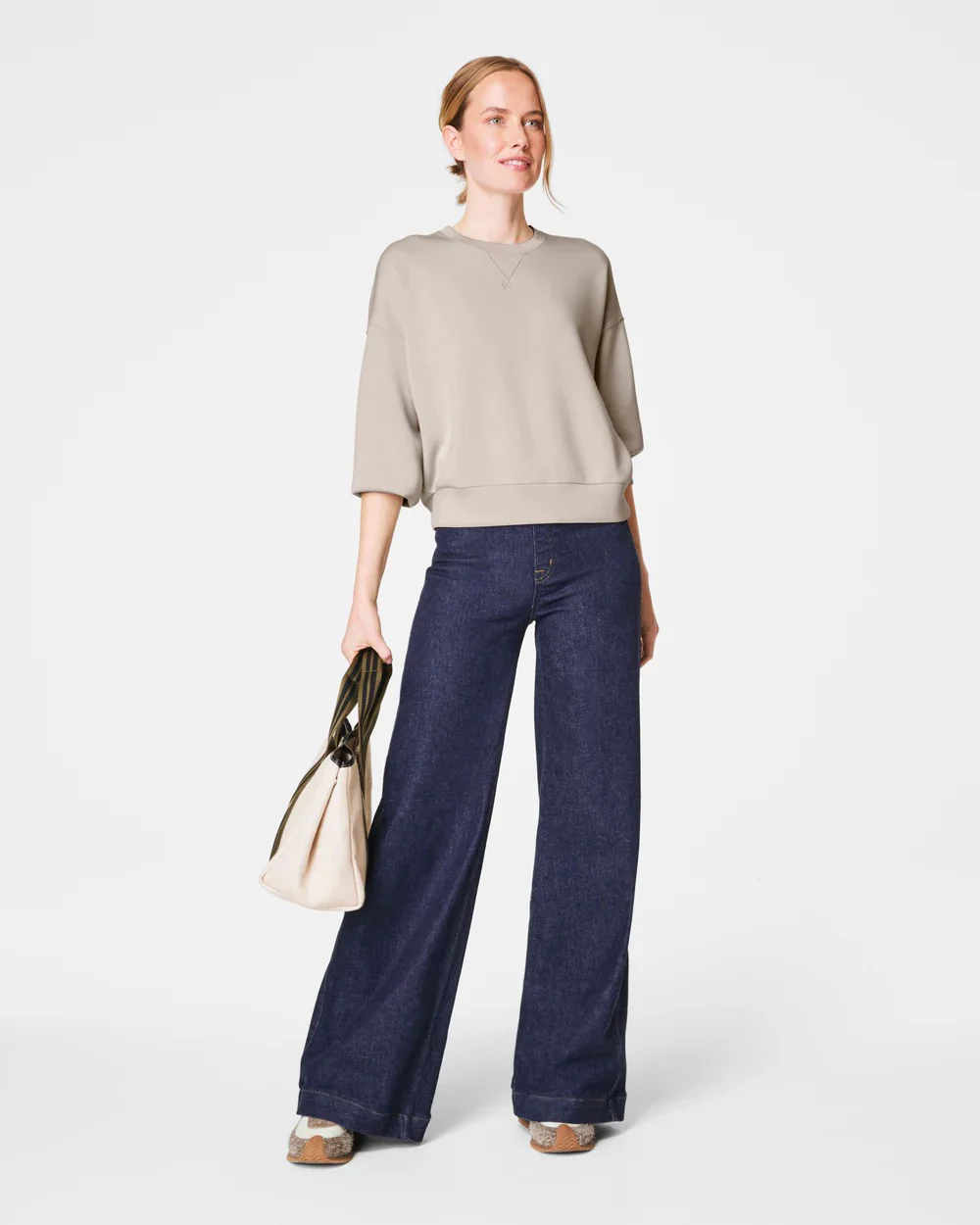 Spanx Air Essentials Crew Bone - Image 4