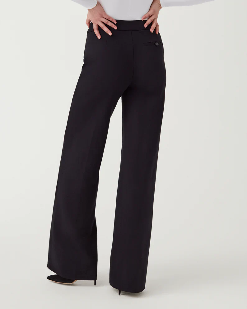 Spanx The Perfect Pant Wide Leg Classic Black - Image 3