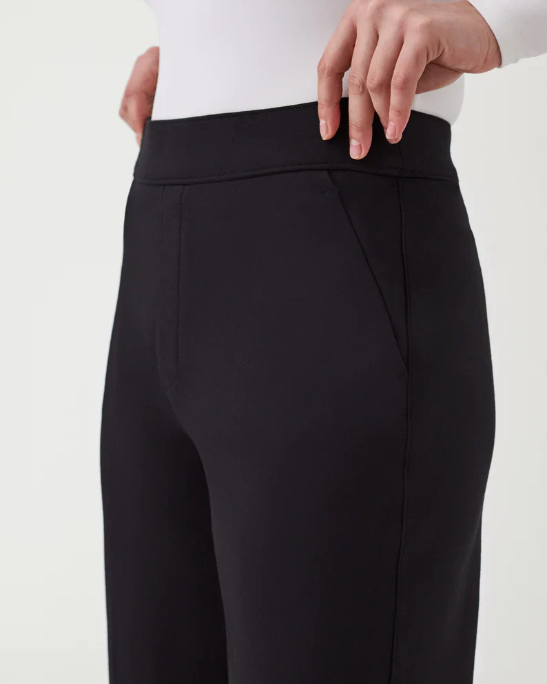 Spanx The Perfect Pant Wide Leg Classic Black - Image 4