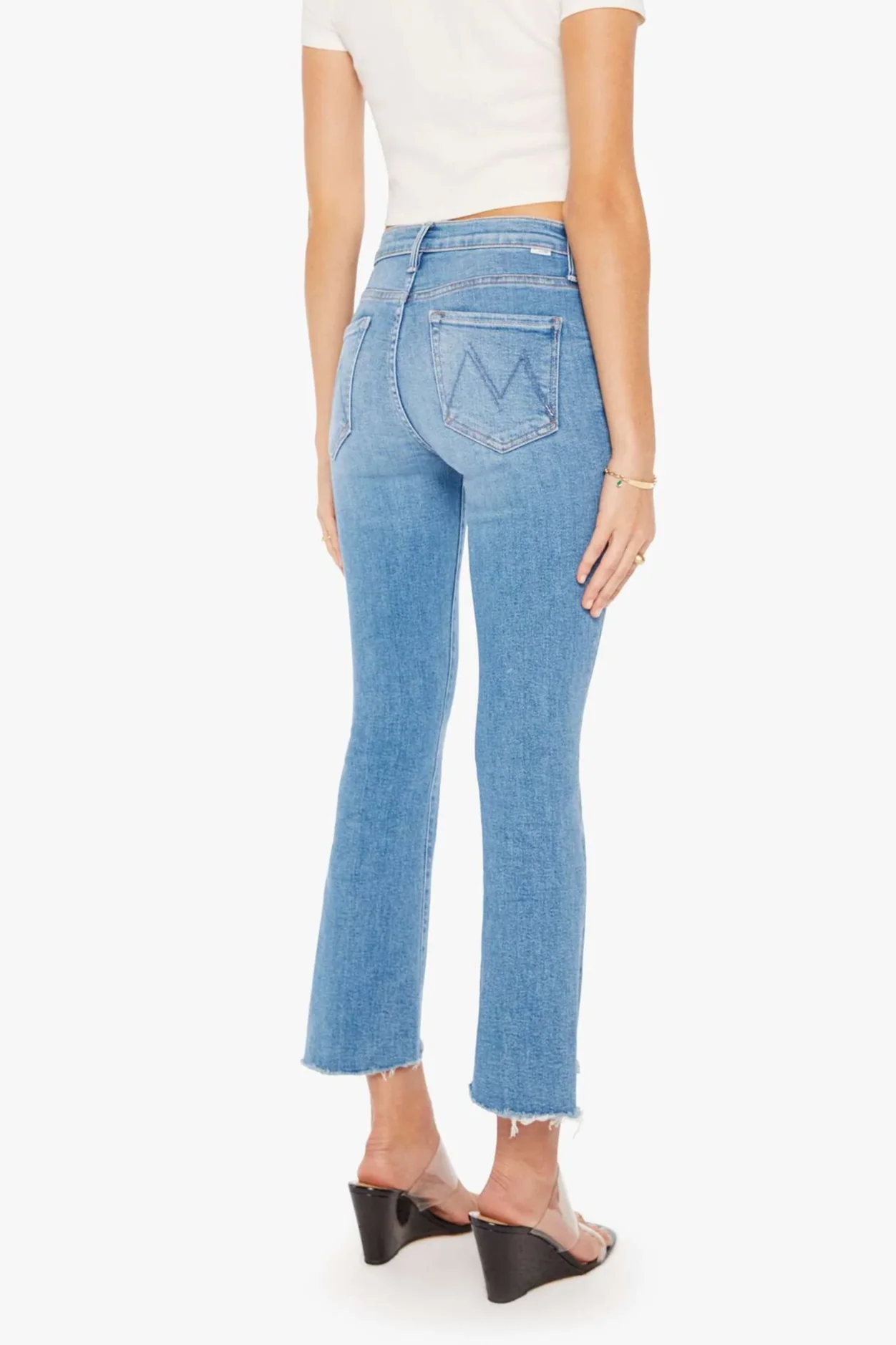 The Insider Crop Step Fray - Out Of The Blue - Image 3