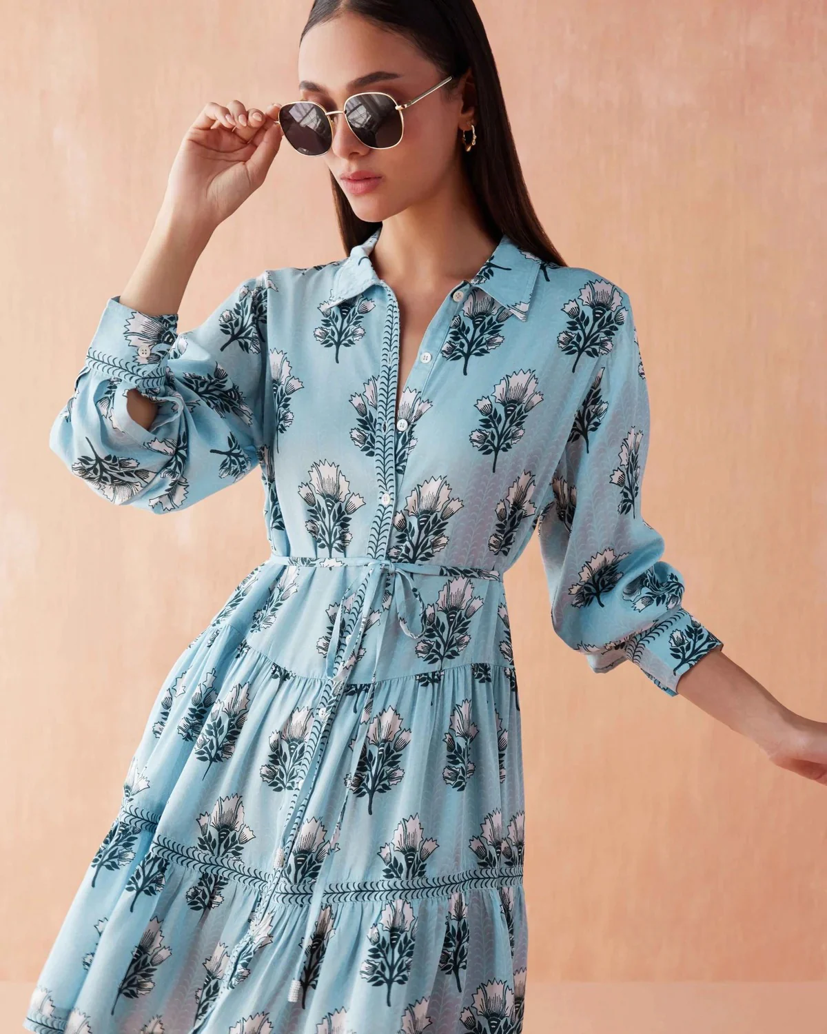 Tula Mini Dress Milo Lake - Image 3